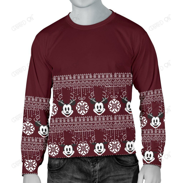 Mickey Christmas Men Sweater 8