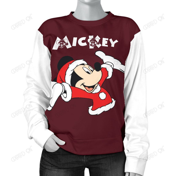Mickey Christmas Women Sweater 10