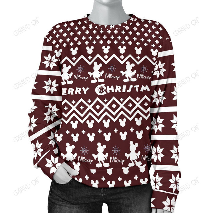 Mickey Christmas Women Sweater 18