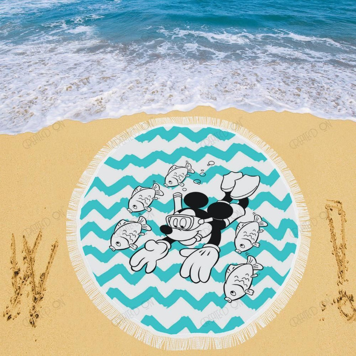 Mickey Disney Beach Blanket 17