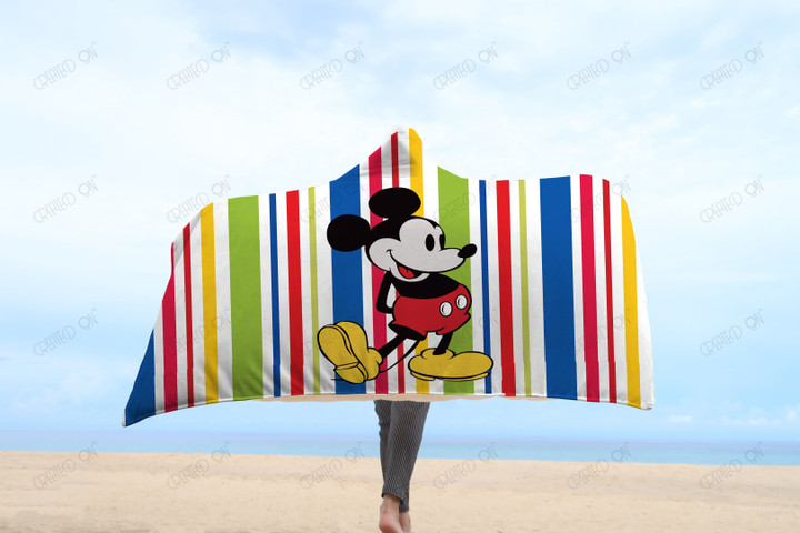 Mickey Disney Hooded Blanket 6
