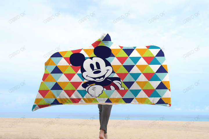 Mickey Disney Hooded Blanket 8