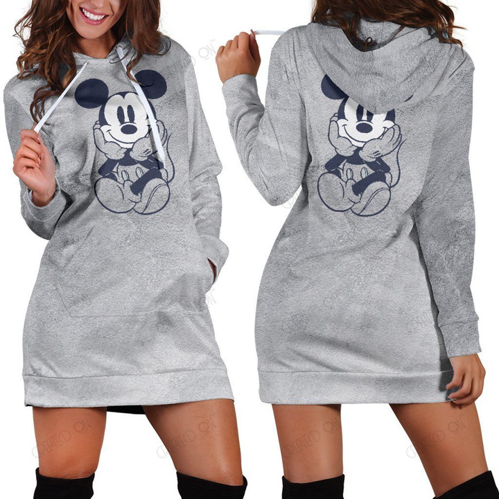 Mickey Disney Hoodie Dress 11
