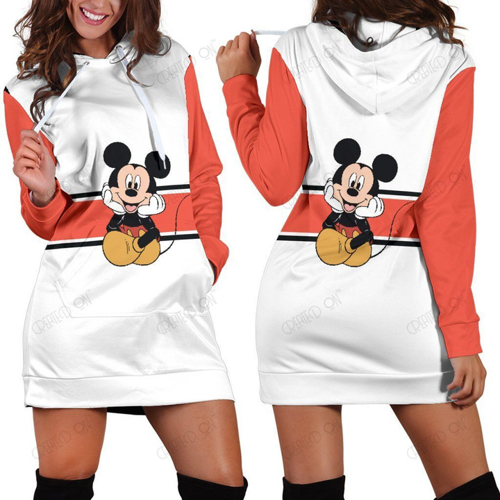 Mickey Disney Hoodie Dress 4