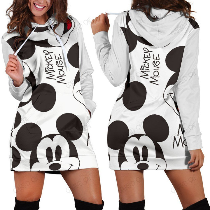 Mickey Disney Hoodie Dress 9