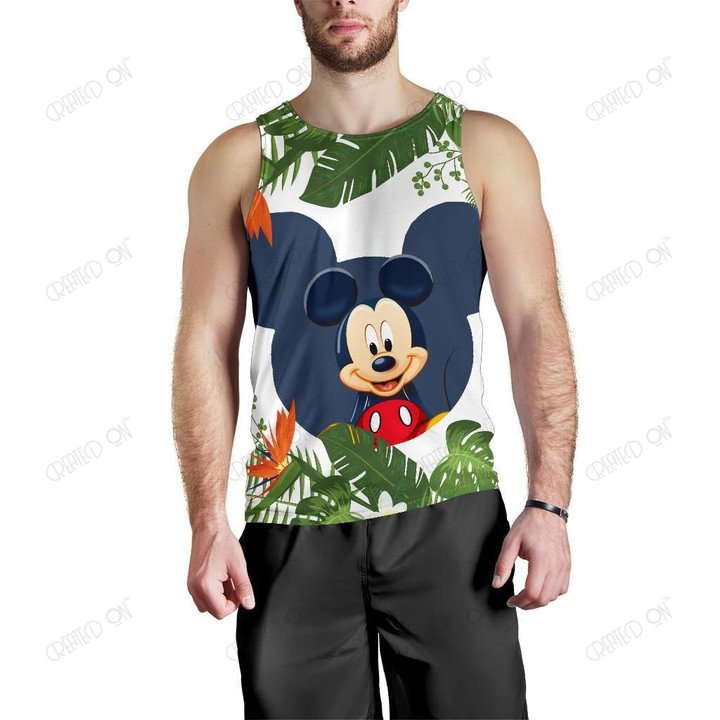 Mickey Flower Men's Tank Top