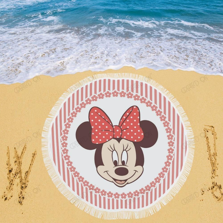 Minnie - Mickey Disney Beach Blanket 16