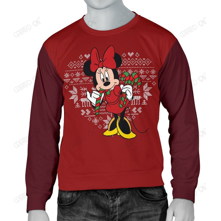 Minnie Christmas Men Sweater 15