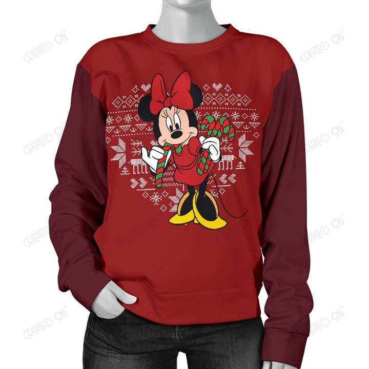 Minnie Christmas Women Sweater 15