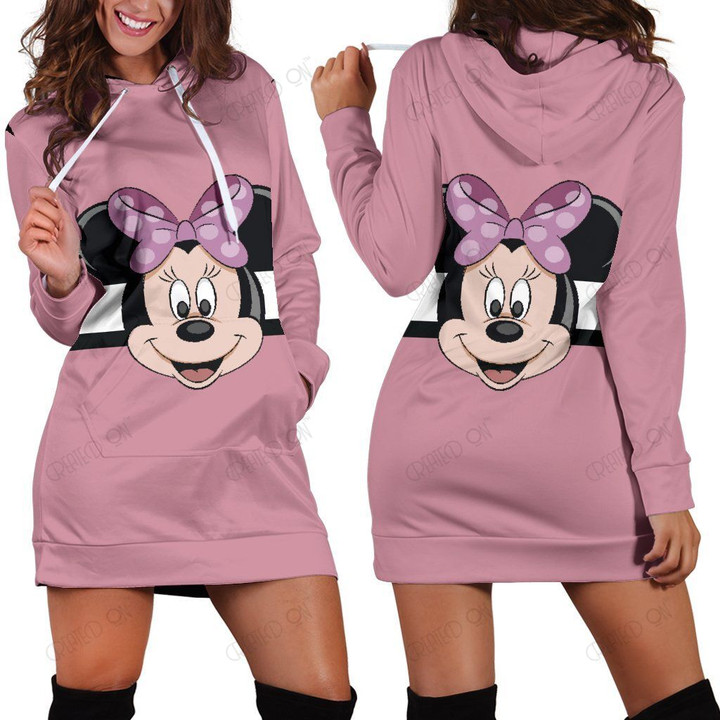 Minnie Disney Hoodie Dress 5