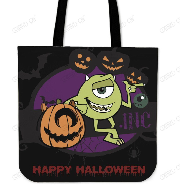 Monster Inc Happy Halloween Tote Bag