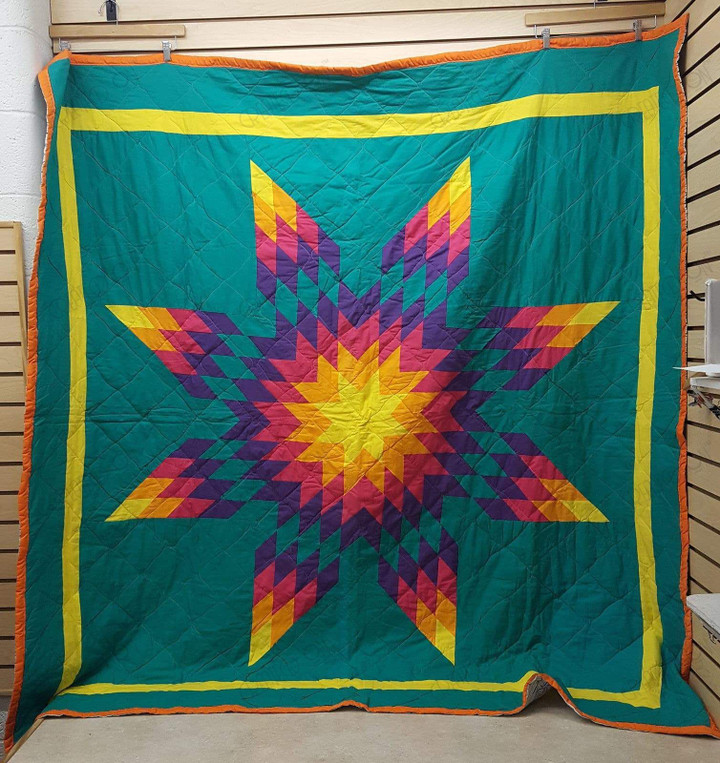 NATIVE AMERICAN STAR QUILT