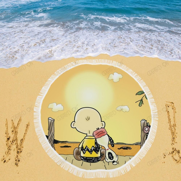 Snoopy Beach Blanket 1