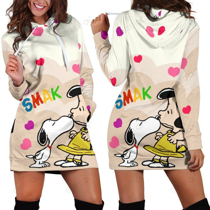 Snoopy Hoodie Dress 5
