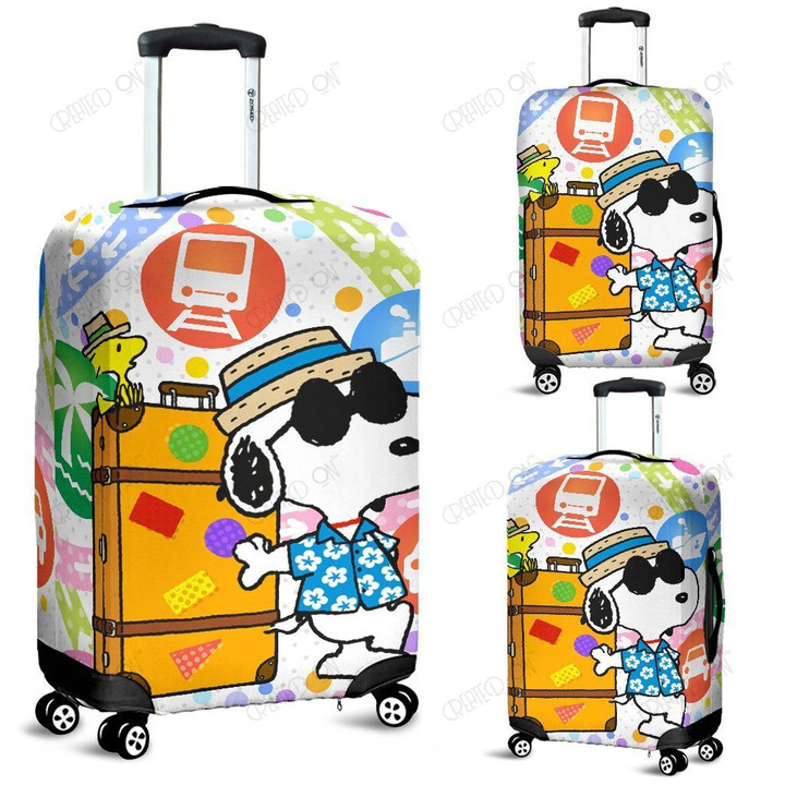 Snoopy Luggage Cover 1