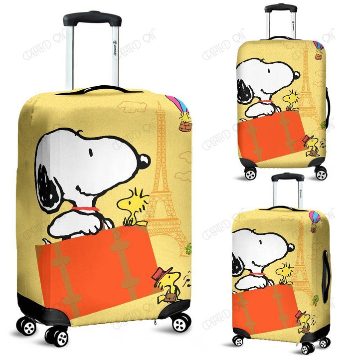 Snoopy Luggage Cover 4