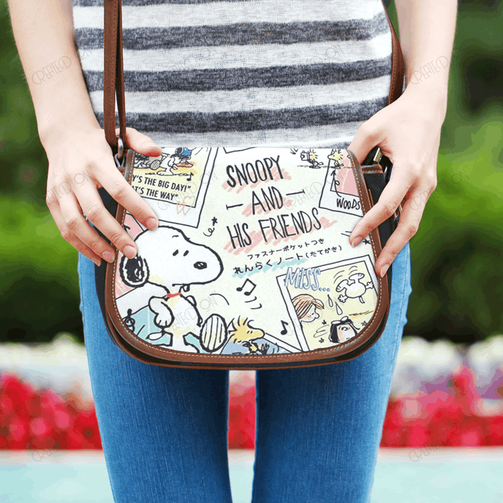 Snoopy Saddle Bag 3