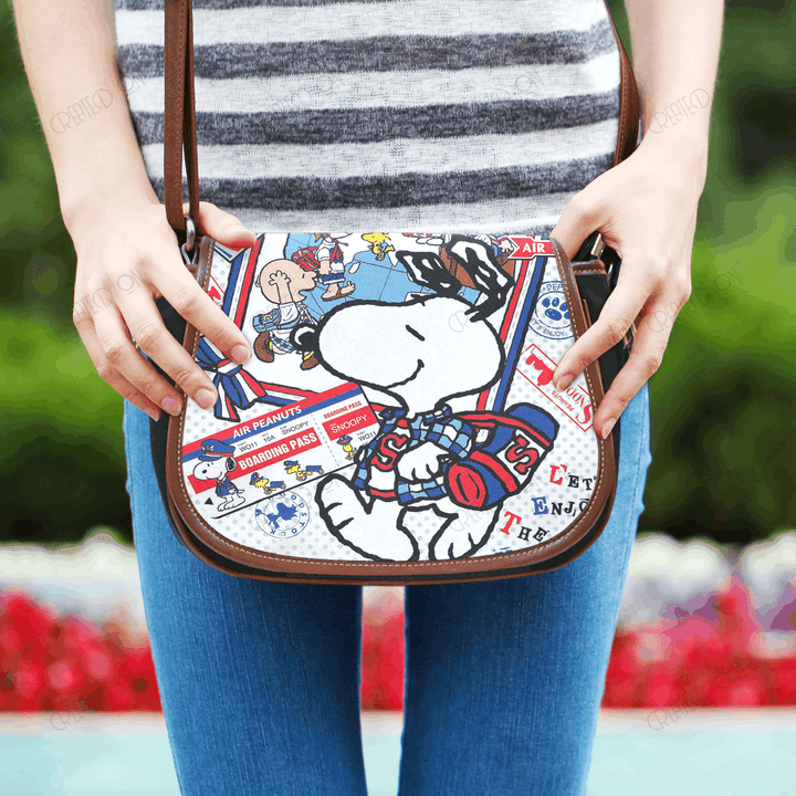 Snoopy Saddle Bag 4