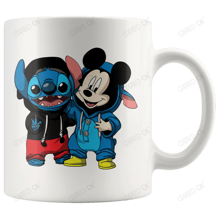 Stitch & Mickey Disney Mug