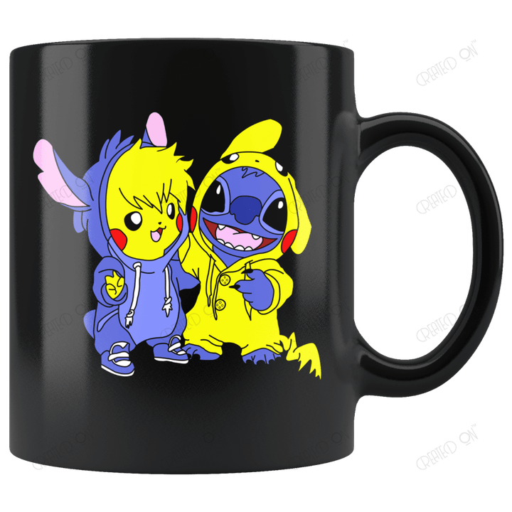 Stitch & Pikachu Mug