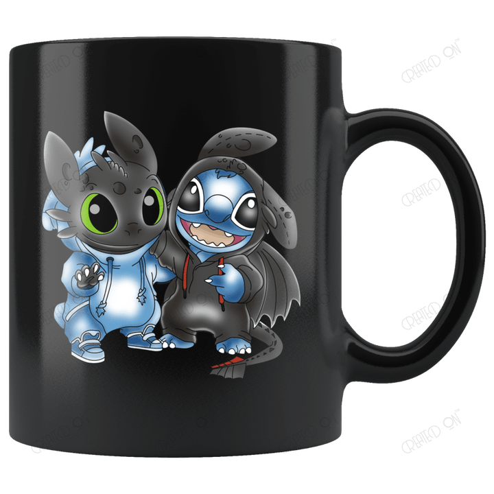Stitch and Toothless Mug