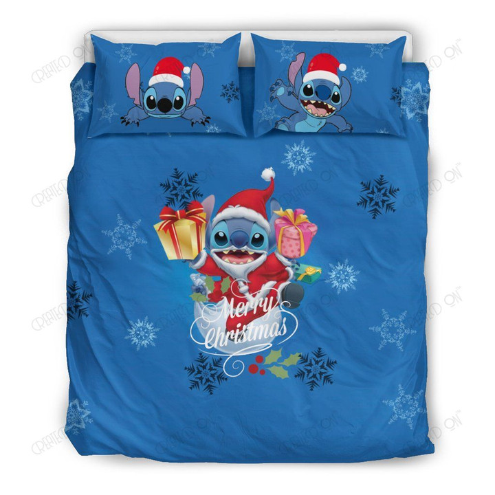 Stitch Christmas Bedding Set 4