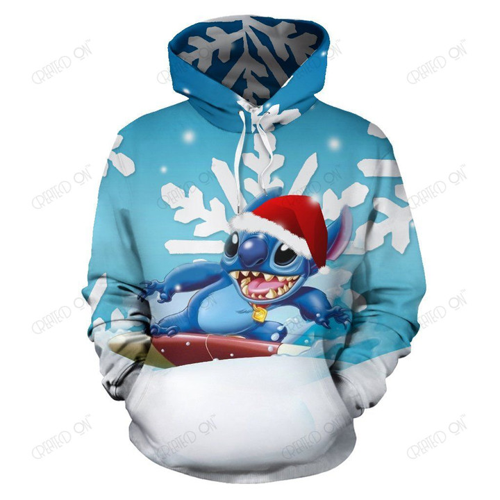 Stitch Christmas Hoodie 3