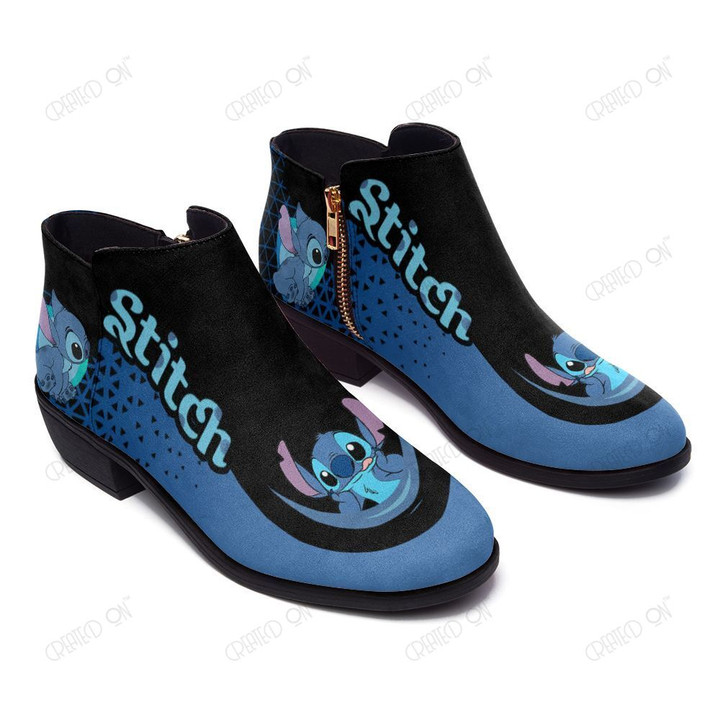 Stitch Fashion Zipper Boots 006