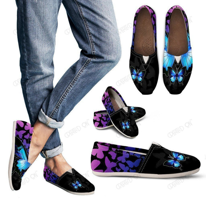 Butterfly Heaven Womens Casual Shoes