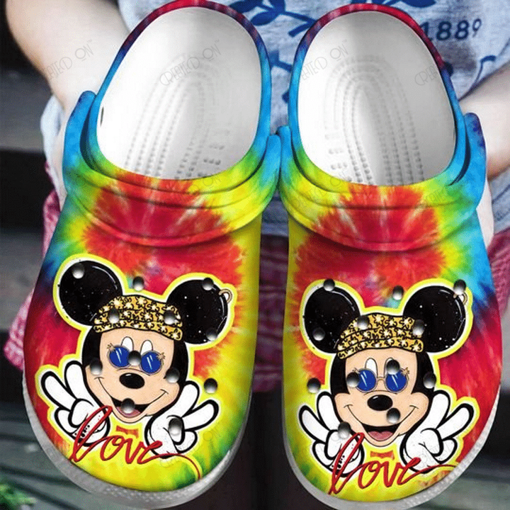 Mickey Mouse Hippie Clogs 3