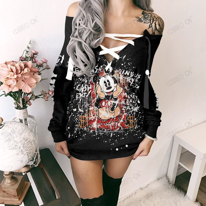 Mickey Mouse Limited Lace-Up Sweatshirt 08