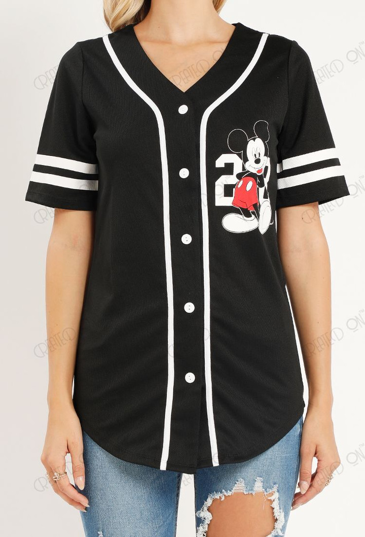 Mickey Baseball Jersey Limited 05