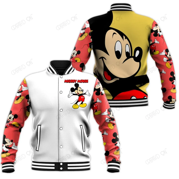 Mickey Baseball Jacket 06
