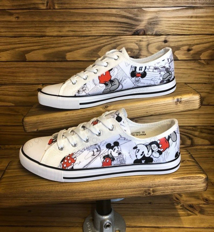 Mickey New Low Top Canvas Shoes 015