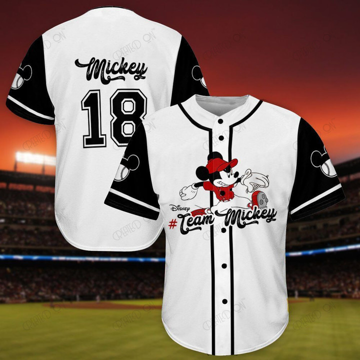 Mickey Baseball Jersey Limited 24