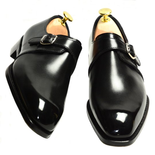 Black Single Monkstrap