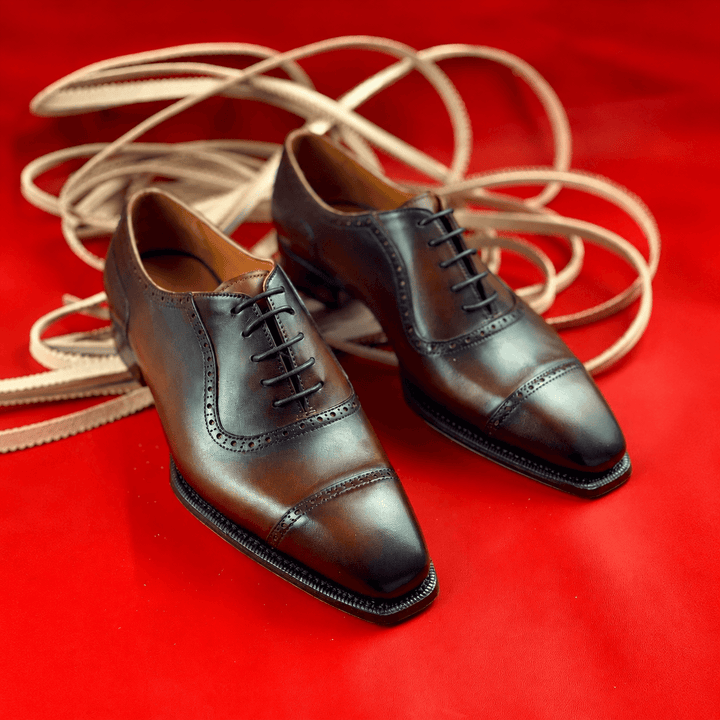 Brown Patina Adelaide Oxford