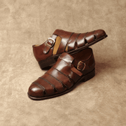 Marble Brown Fisherman Sandal