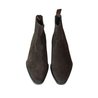Dark Brown Suede Chelsea Boots