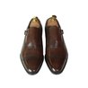 Brown Single Monkstrap With Brogue