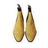 Yellow Suede Chelsea Boots