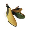 Yellow Suede Chelsea Boots