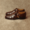 Marble Brown Fisherman Sandal