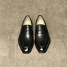 Black Chisel Penny Loafer