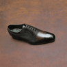 Dark Green Patina Adelaide Oxford With Brogue