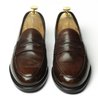 Dark Brown Patina Penny Loafer
