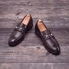 Dark Brown Horsebit Loafer