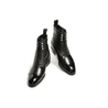 Pebbled Leather Balmoral Boot