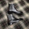 Eagle Toe Black Chelsea Boot
