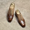 Suede And Leather Balmoral Oxford